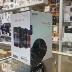 Meike 35mm Cinema Lens T2.1 FF Prime For EF Mount