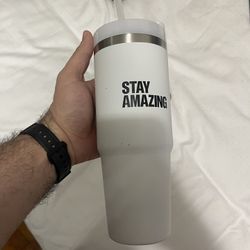 White Insulated Travel Mug New York Presbyterian 