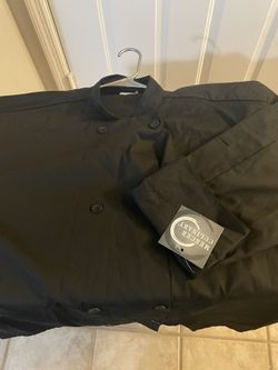 Unisex Culinary Jacket Black Large