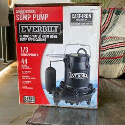 Professional Sump Pump 