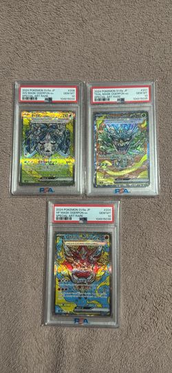 Sequential Ogerpon PSA 10 set 