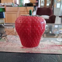 Vintage Hazel Atlas Strawberry Jam Jar,