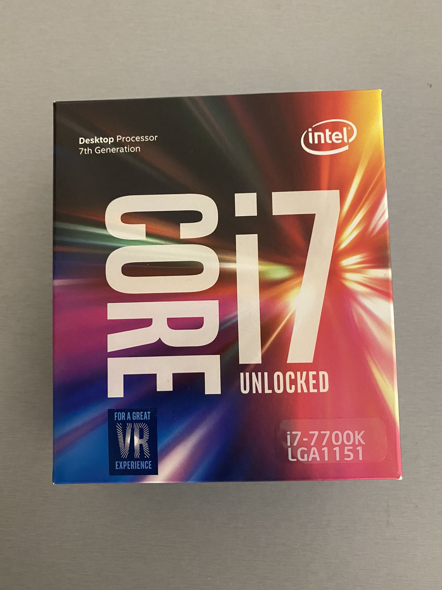 I7 7700k 4.2 GHz BaseClock ✅
