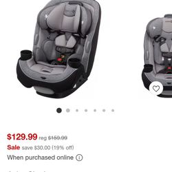 Safety Convertible Car Seat