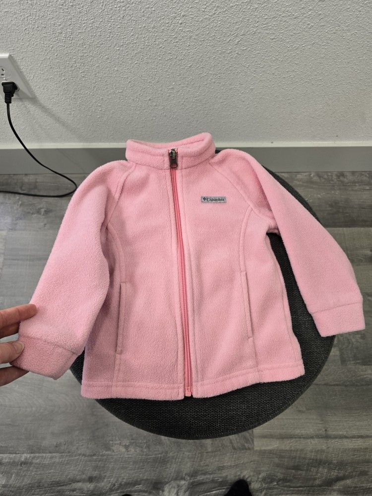 columbia fleece Jacket babygirls 18-24 month