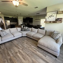 NFM Large Sectional Couch