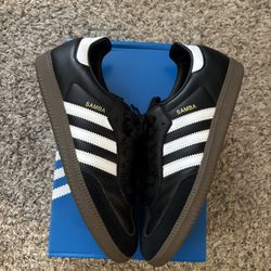 Adidas Samba OG Black White Gum Mens Size 10.5