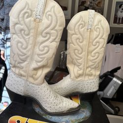 Western cowgirl Ostrich Boots