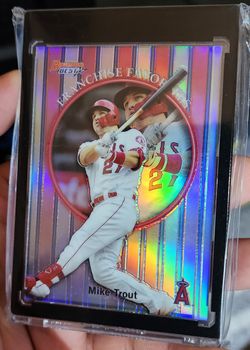 Mike Trout Bowman's Best Holo