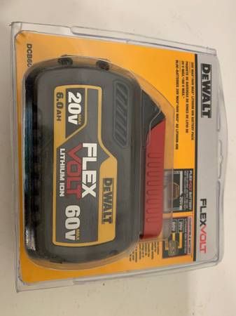 DEWALT FLEXVOLT 20-Volt/60-Volt MAX Lithium-Ion 6.0Ah Battery Pack