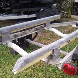 Aluminum Jet Ski Trailer New Tires, New Bunks, New Lights, New Carpet. Ready To Load...