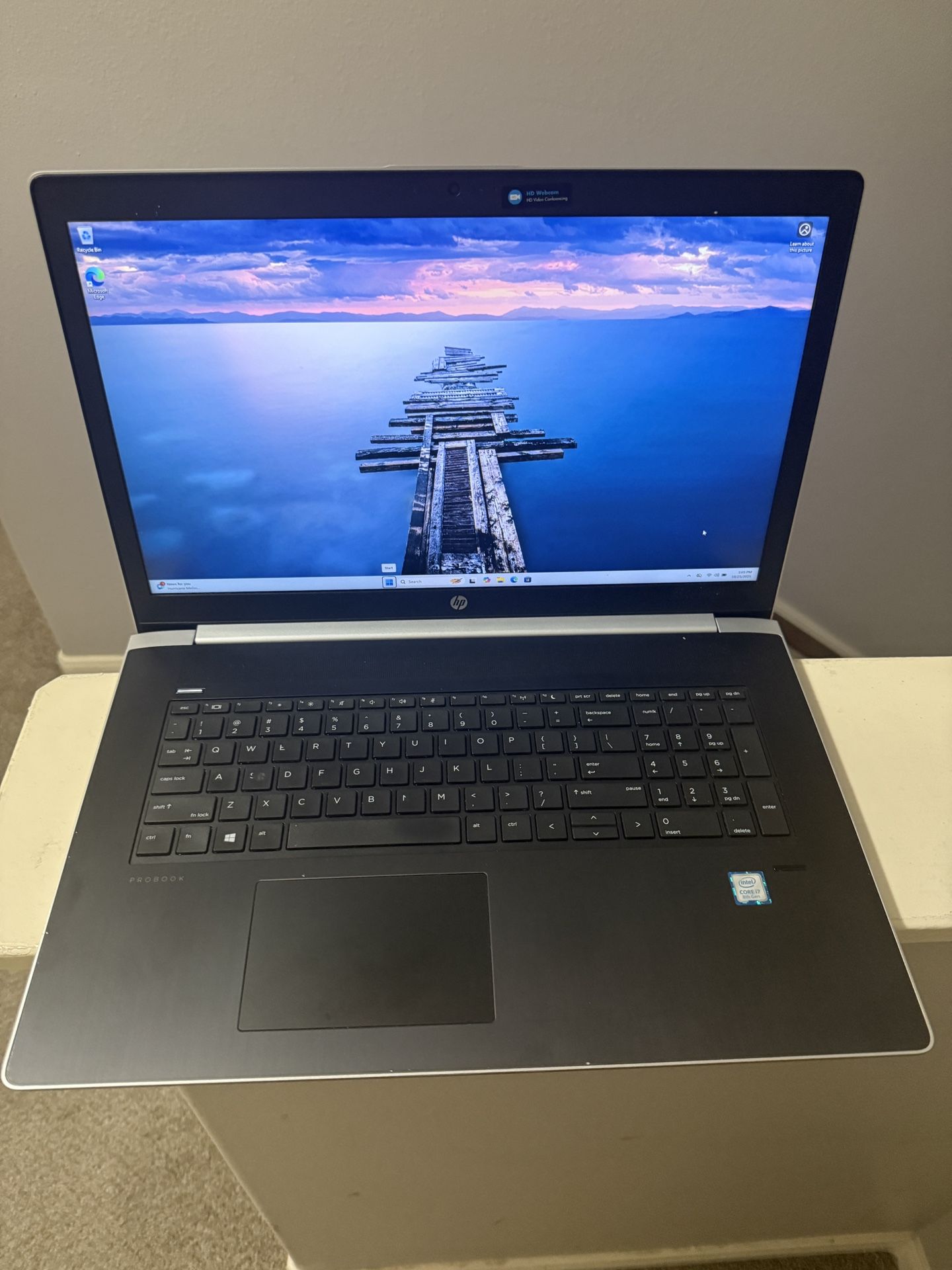 HP ProBook 470 G5 17.3" Laptop i7-8550U 8GB RAM 513GB SSD FHD NVIDIA® GeForce® 930MX Win 11 Pro Non Touch   