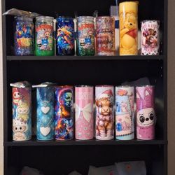 Homemade Tumblers And Cups 