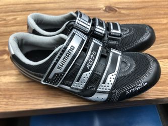 Shimano SH-R075 Road Cycling Shoes EU Size 43, US Mens 8.9 New Clips