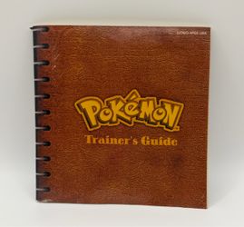 Pokemon Blue 1998 Nintendo Gameboy Trainer's Guide Instruction Manual Booklet