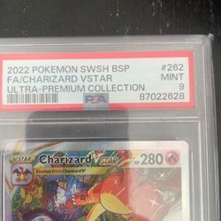 The Pokemon company charizard VSTAR psa 9 2022 swsh promo #262 full art holo