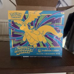 Pokémon center Ascending Heroes ETB