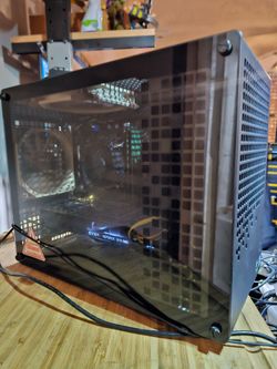 Gaming Mini ITX PC. i7-CPU. 16GB Ram 512GB SSD GPU: GTX Graphics