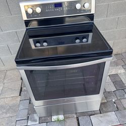 Whirlpool Stainless Steel Glass Top Electric 