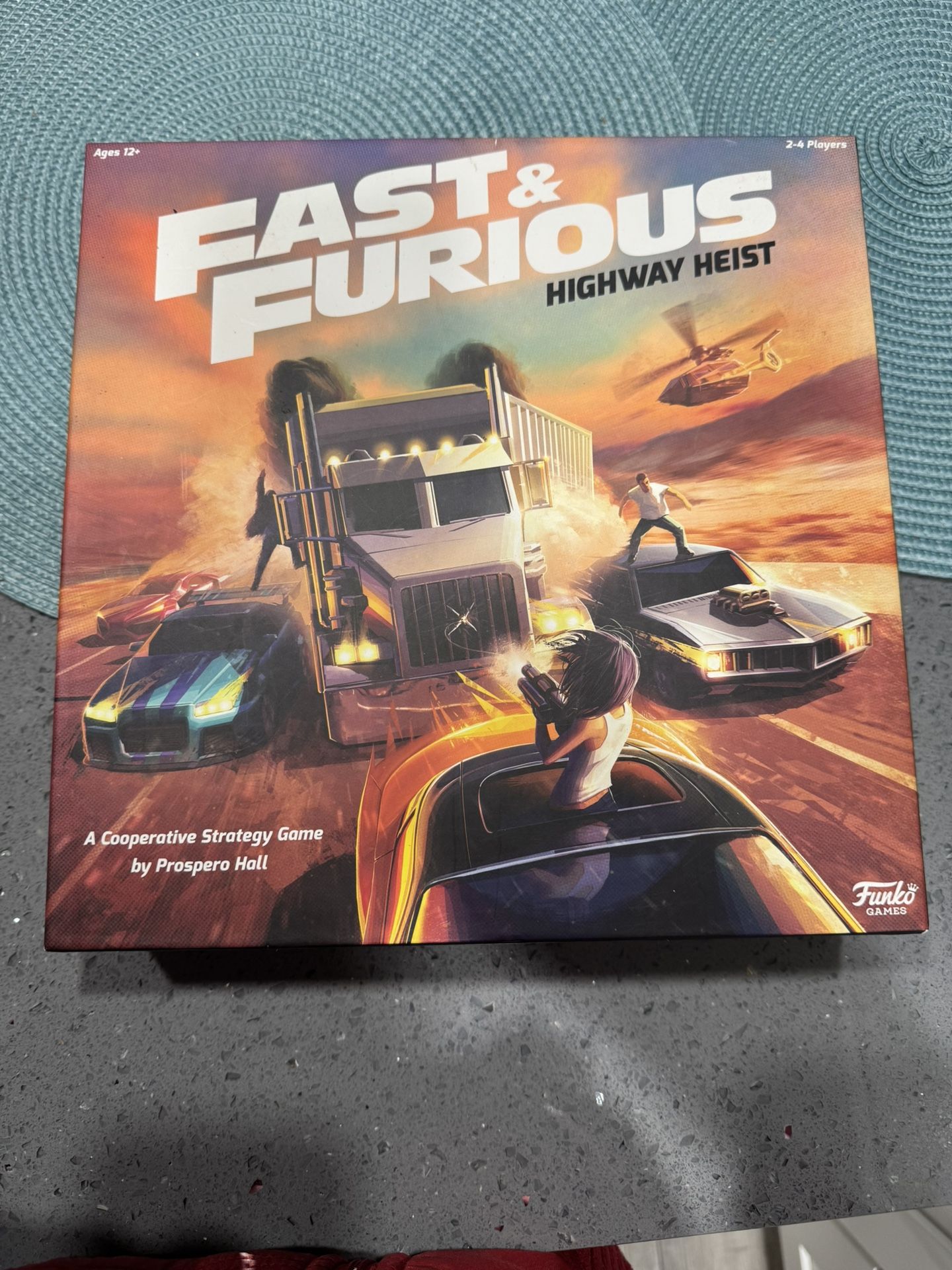 Fast & Furious Highway Heist Board Game