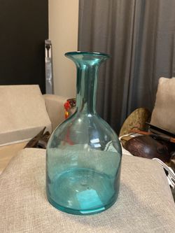 HomeGoods Tiffany colored Vase