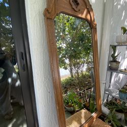 Wooden Frame Mirror