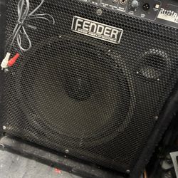 Amps (2) Fender Bass / Peavey Bandit 112