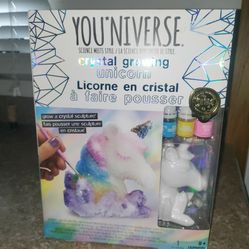 Crystal Sculpture Unicorn Kit! Brand New In Box! 