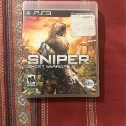 Sniper Ghost Warrior PS3