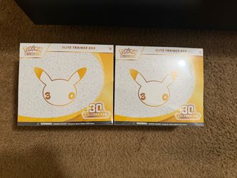 Pokémon 30th Celebration Elite Trainer Box (x2)