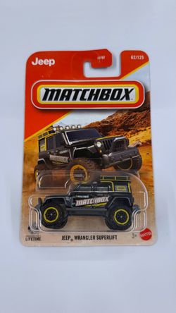 Matchbox Jeep Wrangler Superlift Die-Cast Car