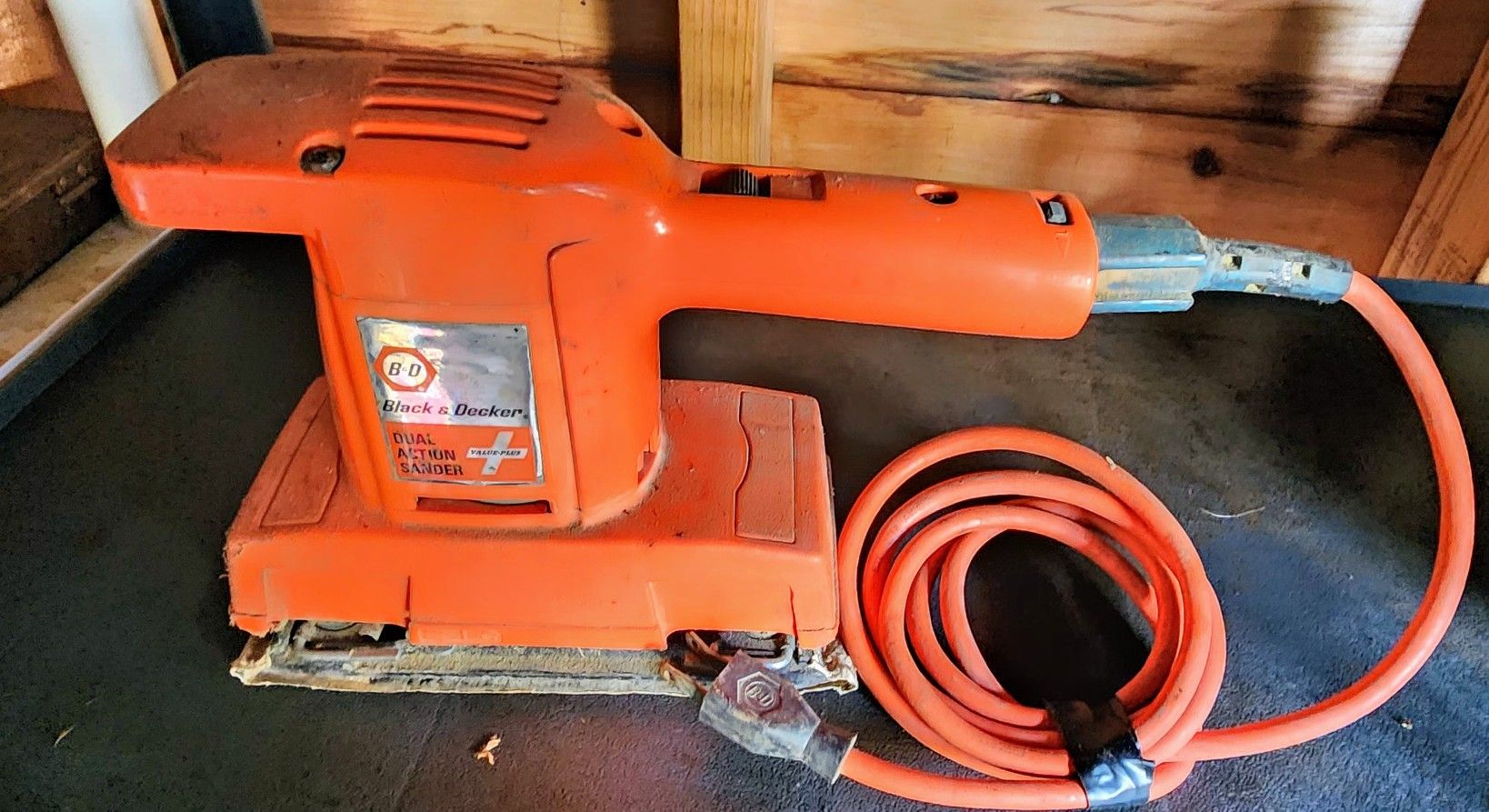 Vintage Black & Decker Corded Sander/Polisher Model #7436