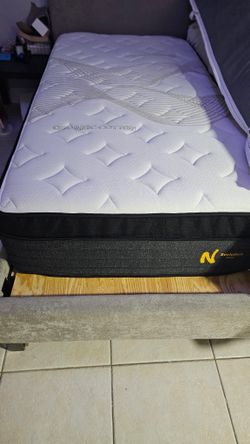 Nolah Twin Size Bed 14 Inch Mattress MUST GO ASAP