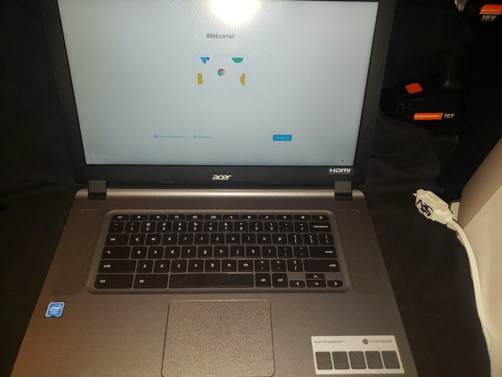 Asus chromebook 15.6" laptop