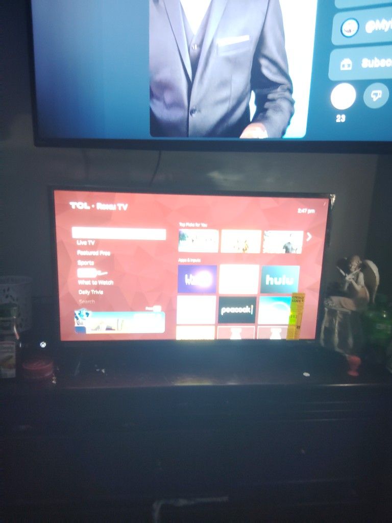 Roku Tv 32 Inches Brand New Not Used Just Plugged In