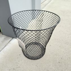 Wire Trash Basket For Sale!