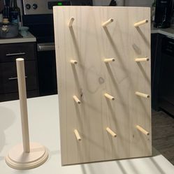 Donut Peg Board and Stand 