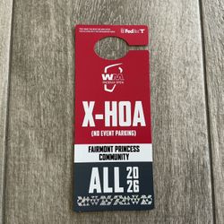 Waste Management Open VIP Parking 