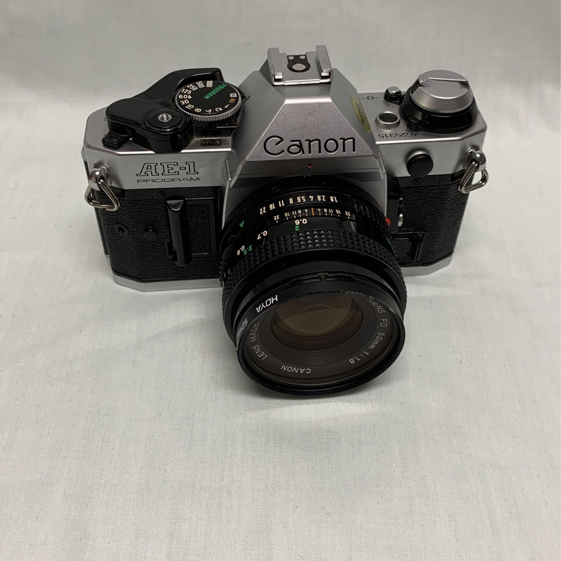 Canon Film Camera Ae-1 Program 50mm Lens