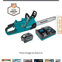 Makita 40v Chainsaw
