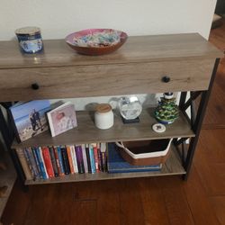 Side Buffet Long Table With Drawer And shelves