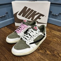 Jordan 1 Low Travis Scott Medium Olive