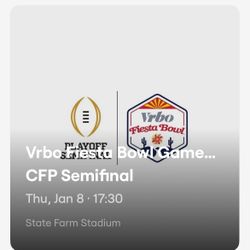 Fiesta Bowl Semifinal Game 2026