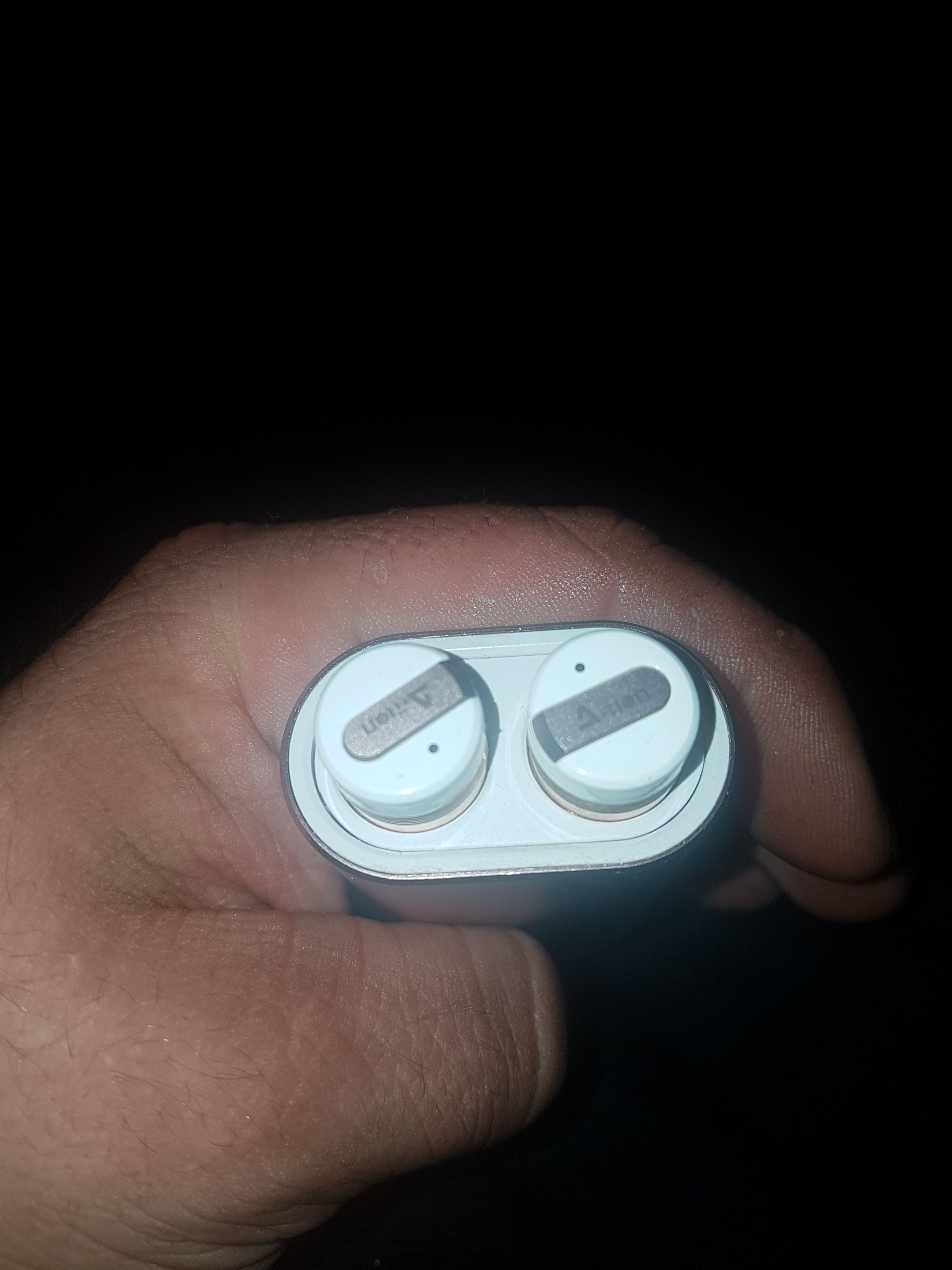 A Tion wireless Bluetooth earbuds