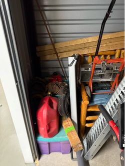 Cleaning out Storage Unit