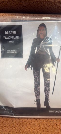 Women's Reaper Halloween Costume Adult Large