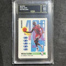 1991 Skybox #307 Michael Jordan GMA 10 Gem Mint Chicago Bulls MVP GOAT🔥🔥🔥