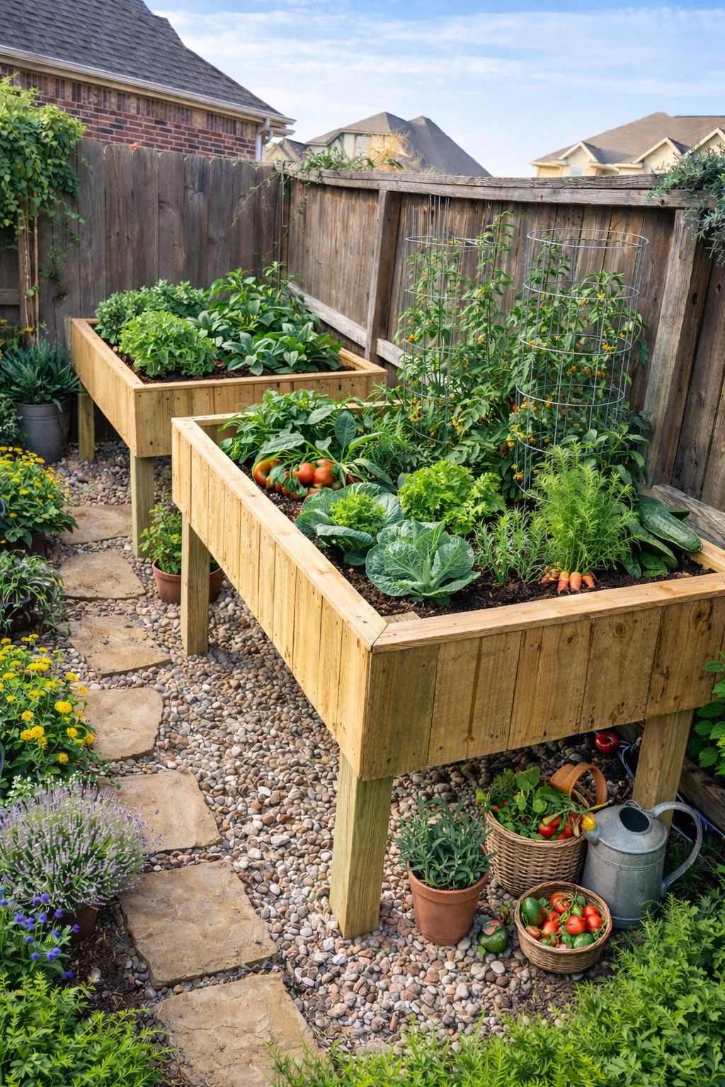 NEW Raised Wooden Garden Beds / Planter Boxes β Heavy Duty