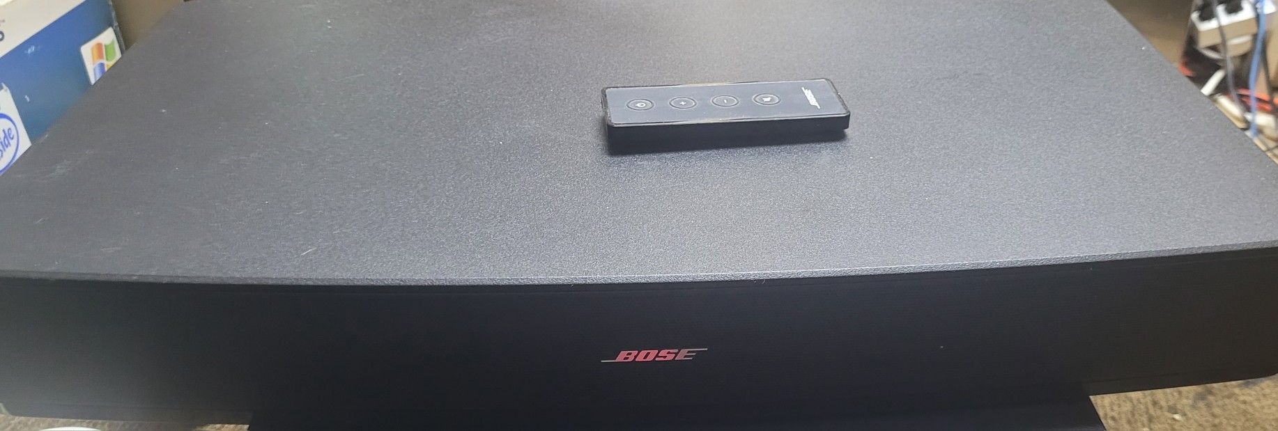 Bose Tv Speaker With Remote 