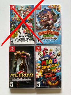 Nintendo Switch Games $35 Each